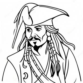 Jack Sparrow I Aktion Malarbild 130920-63774