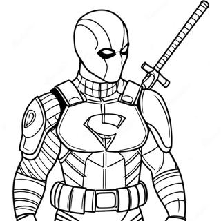 Deathstroke Malarbild 130997-63830