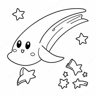 Glad Skjutande Stjarna Malarbild 131077-63902