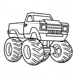 Lego Monstertruck Malarbild 131129-63940