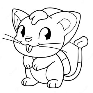 Meowth Pokemon Malarbild 131203-63986