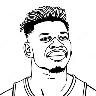 Jimmy Butler Malarbild 131357-64108