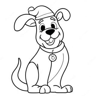 Scooby Doo I Tomteluva Malarbild 131512-64230