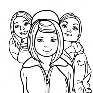 Carly Shay Med Sina Vanner Malarbild 131538-64251