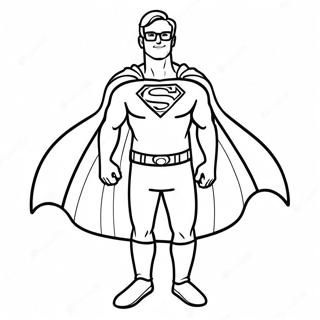 Superpappa Med Kappa Malarbild 131564-64269
