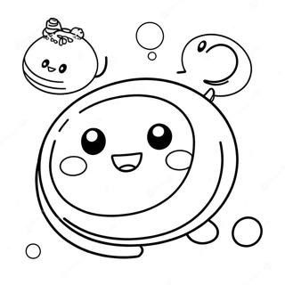 Glad Tamagotchi Lekande Malarbild 131643-64339
