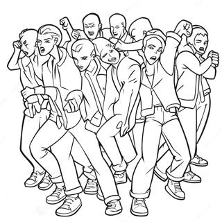 Tokyo Revengers Gangstrid Malarbild 132130-64719