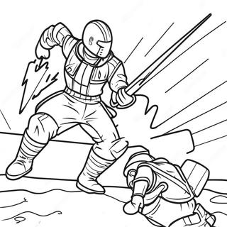 Apex Battle Royale Scen Malarbild 132156 64738