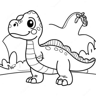 Dinosaurie Malarbild 132178-64746