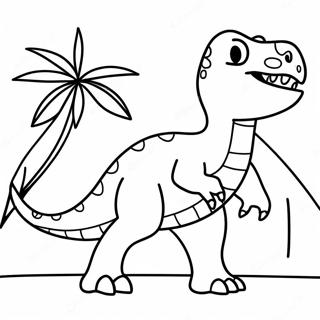 Dinosaurie Malarbild 132178-64747