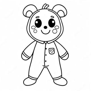 Pyjamas Målarbilder