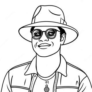 Bruno Mars Målarbilder