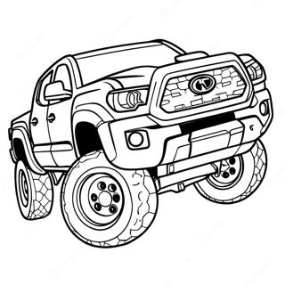 Toyota Tacoma Malarbild 132744-65188