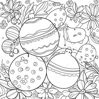 Estetisk Jul Målarbilder