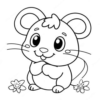 Hamtaro Malarbild 133001-65386