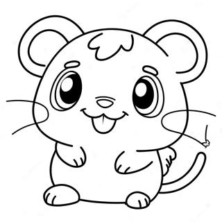 Hamtaro Malarbild 133001-65387