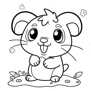 Hamtaro Målarbilder