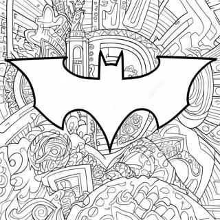 Batman Logotyp Malarbild 133311-65623