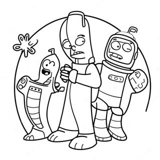 Futurama Målarbilder