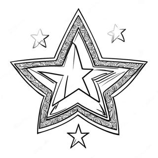 All Star Cheer Logotyp Malarbild 134288-66383