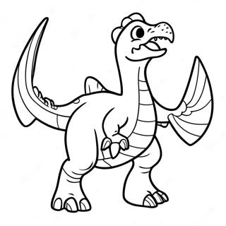 Therizinosaurus Ropande Malarbild 134623 66651