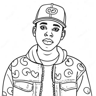 Tyler The Creator I Funky Outfit Malarbild 134753-66755