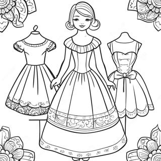 Vintage Pappersdocka Kla Ut Malarbild 134805 66793