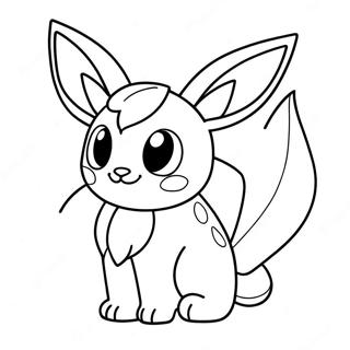 Glaceon Malarbild 135032-66962