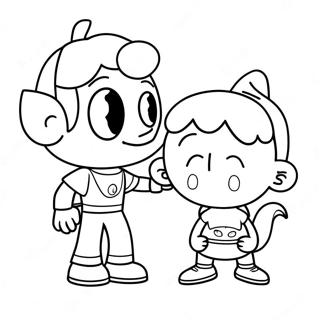 Timmy Turner Med Fe Gudforaldrar Malarbild 135084-67008