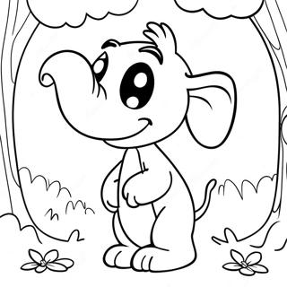 Horton Hor En Vem Malarbild 135902-67643