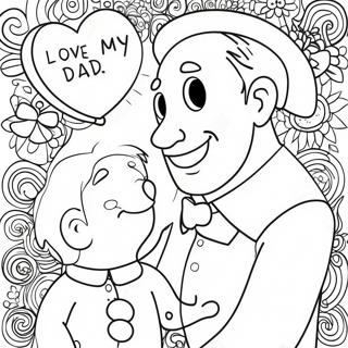 Jag Alskar Min Pappa Malarbild 136029-67742
