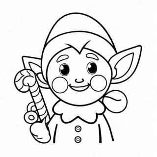 Glad Alv Med Godiskappar Malarbild 136236-67917