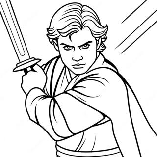 Anakin Skywalker I Strid Malarbild 136259-67925