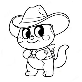 Sheriff Callie Målarbilder