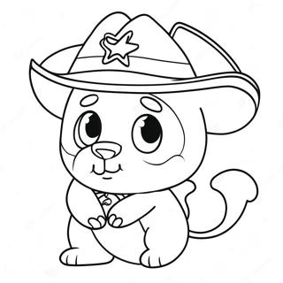 Sheriff Callie Malarbild 136488-68102