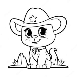 Sheriff Callie Malarbild 136488-68104