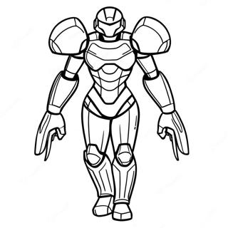 Samus Aran I Power Suit Malarbild 136515-68125