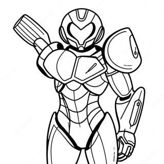 Samus Aran I Power Suit Malarbild 136515-68126