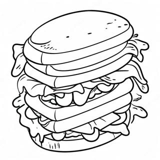 Jattestor Smorgas Malarbild 136646-68229