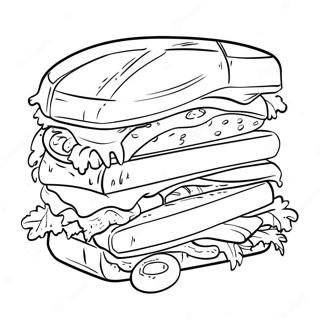 Jattestor Smorgas Malarbild 136646-68232