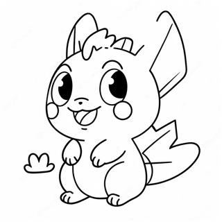 Chibi Pokémon Målarbilder