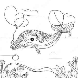 Fantasifull Val Med Ballonger Malarbild 136853-68545