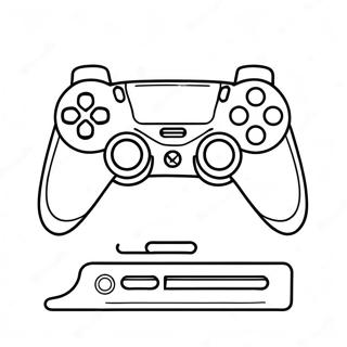 Ps5 Kontroll I Aktion Malarbild 136877-68559