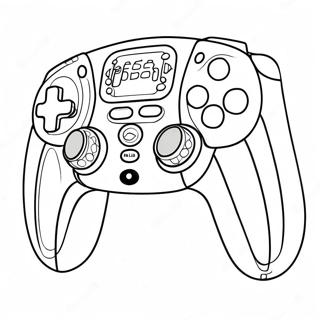 Vintage Ps5 Kontroll Malarbild 136878-68563