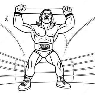 Wwe Masterskapsmatch Malarbild 136952-68613