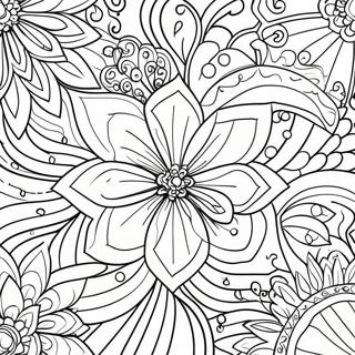 Fargglada Satin Texturer Malarbild 137003-68656