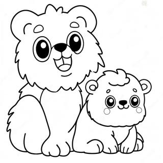 Fluffiga Chenille Djur Malarbild 137004-68658