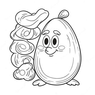 Dr Seuss Grona Agg Och Skinka Malarbild 13703-2992