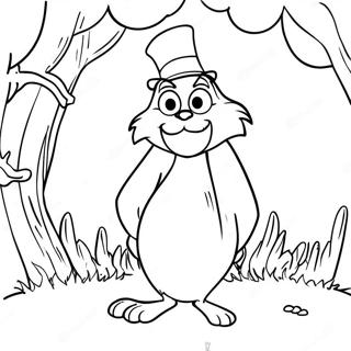 Dr Seuss Lorax Malarbild 13706-3003