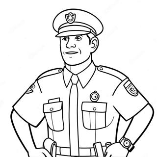 Polis Som Svarar Pa Samtal Malarbild 137186 68804